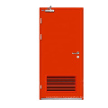 90 minutes Fire Rated Steel Door Louvers Price Steel Doors Made In China Fire Rated louver door